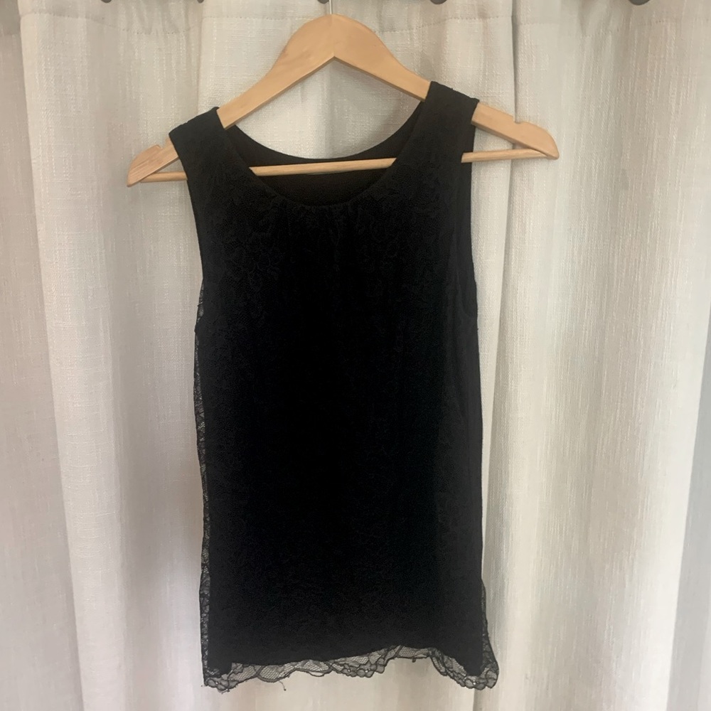 Gorgeous Velvet lace tank